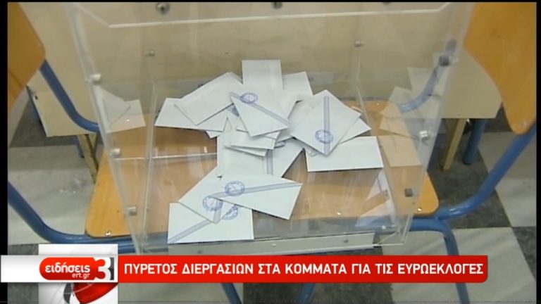 Πυρετός διεργασιών στα κόμματα για τις ευρωεκλογές (video)