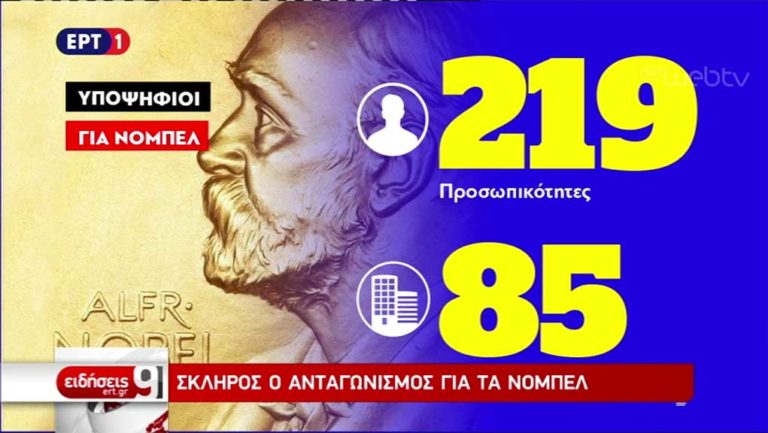 Επίσημα υποψήφιοι Τσιπρας-Ζαεφ για το Νόμπελ Ειρήνης (video)
