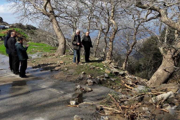 Κλιμάκιο ΣΥΡΙΖΑ στις πληγείσες περιοχές της Κισάμου