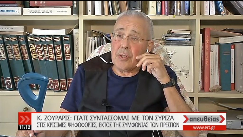 «Συντάσσομαι με τον ΣΥΡΙΖΑ πλην συμφωνίας Πρεσπών – Παραμένω στους ΑΝΕΛ» (video)