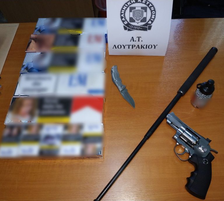 Σύλληψη στην Κορινθία για όπλα