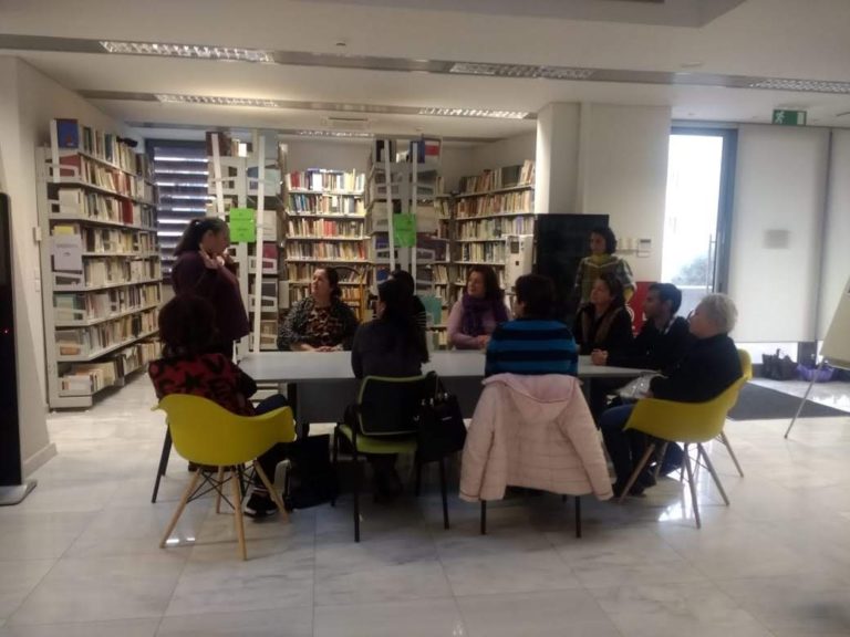 Επίσκεψη εκπαιδευομένων στην Δημόσια Βιβλιοθήκη Ρεθύμνου