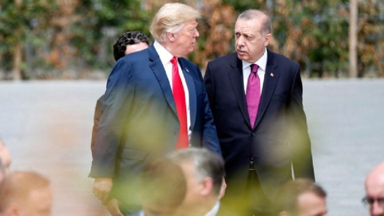 Συνδιάλεξη Τραμπ- Ερντογάν -«Πιθανή η ζώνη ασφαλείας»  στη μεθόριο Συρίας -Τουρκίας