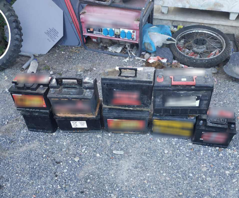 Λακωνία : Εξιχνιάστηκαν κλοπές καλωδίων, μπαταριών και φορτηγού αυτοκινήτου