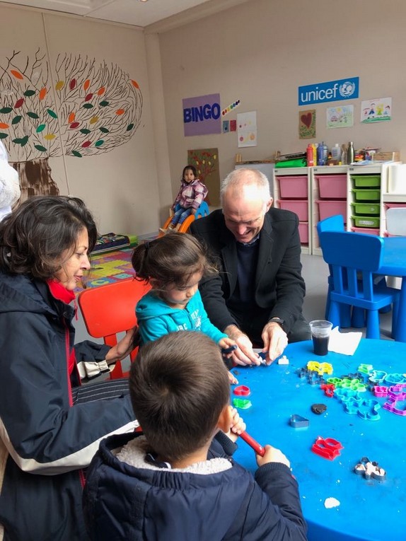 Κλιμάκιο της UNICEF και του ΔΟΜ στις δομές ευάλωτου πληθυσμού προσφύγων στη Λέσβο