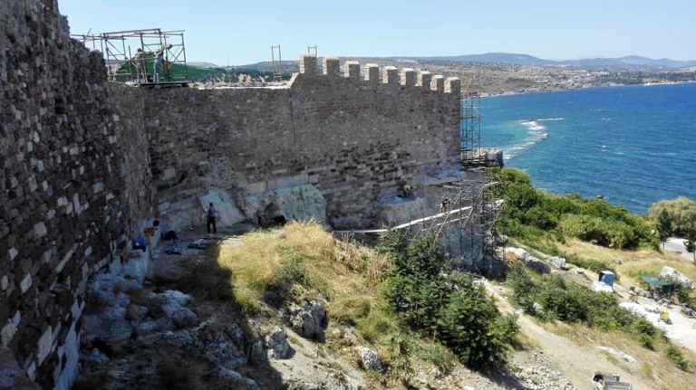 Εγκαίνια για το έργο αποκατάστασης του Κάστρου Μυτιλήνης