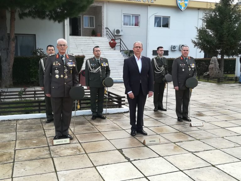 Παρουσία του Αν ΥΕΘΑ η παραλαβή της στρατιωτικής διοίκησης της Λέσβου