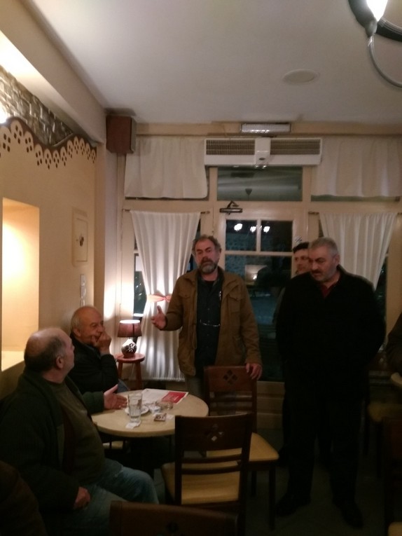 Τα αγροτικά ζητήματα στο επίκεντρο της περιοδείας του Υπ Δημάρχου Δυτικής Λέσβου της ΛΑΣ στα χωριά του Μανταμάδου