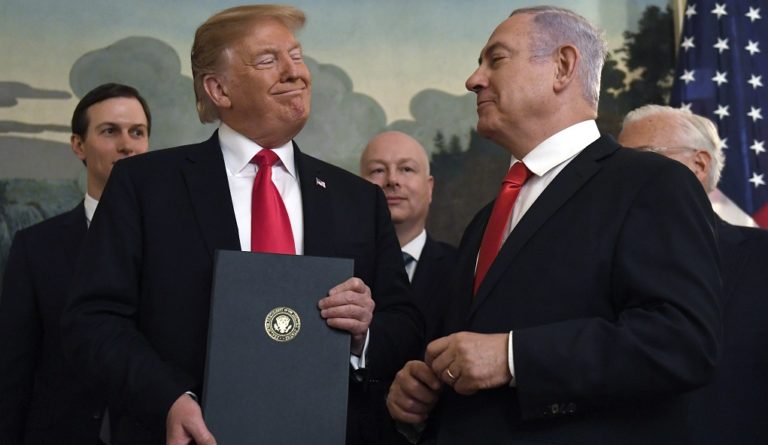 Το Ισραήλ θα δώσει το όνομα του Τραμπ σε μια νέα πόλη στα υψίπεδα Γκολάν