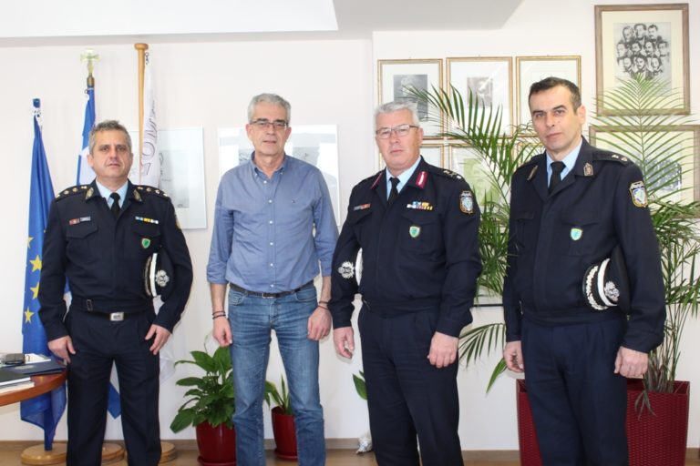 Λευκάδα: Συνάντηση Δημάρχου με τον νέο Αστυνομικό Διευθυντή