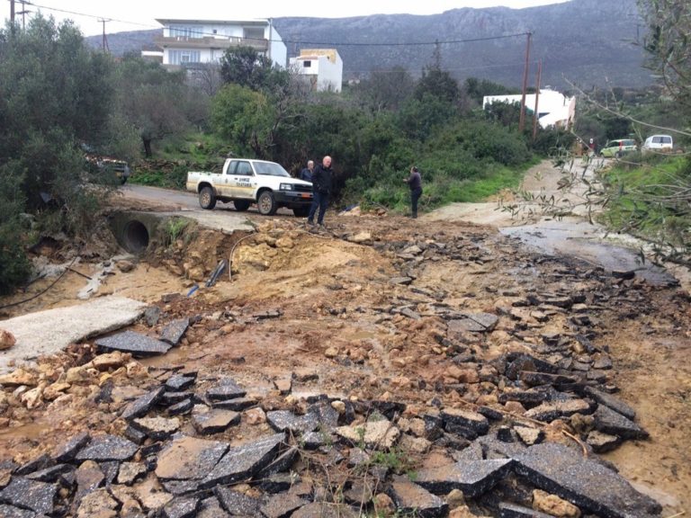 Υπόμνημα αγροτών για τις καταστροφικές πλημμύρες που έπληξαν τα Χανιά