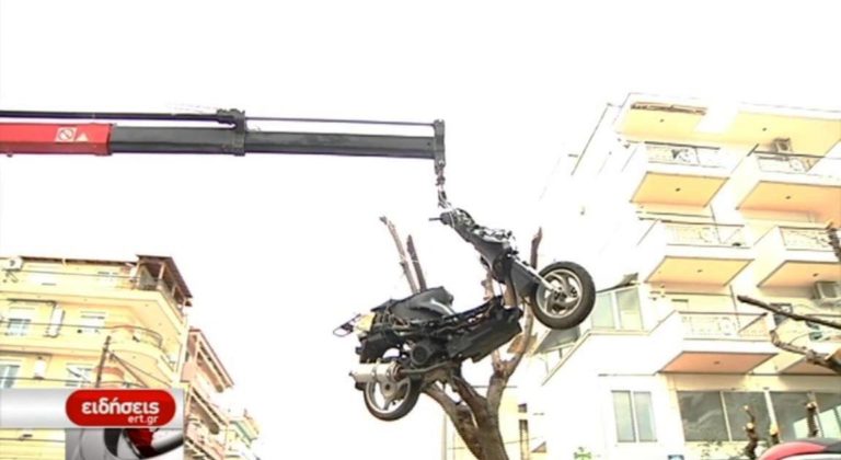 Περισσότερα από 500 τα παρατημένα μηχανάκια στον δήμο Θεσσαλονίκης (video)