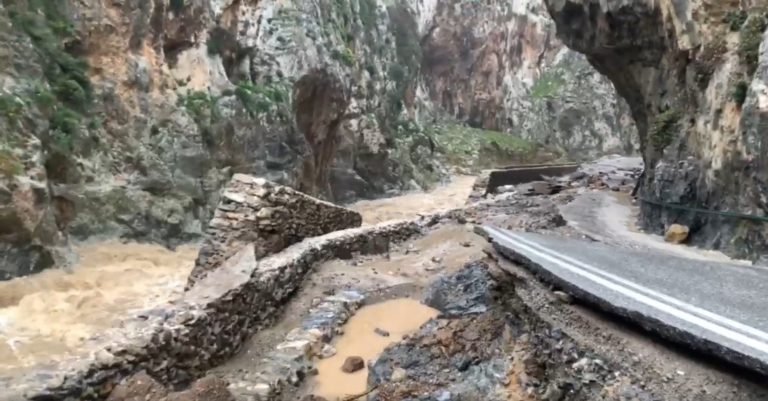 Εργασίες αποκατάστασης στο Κουρταλιώτικο Φαράγγι