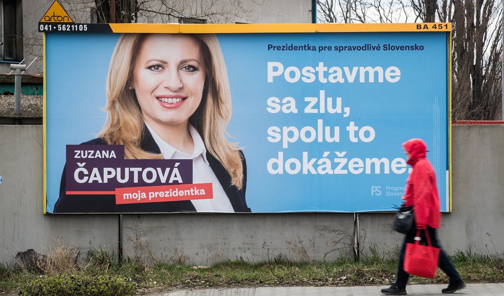 Σλοβακία: Προεδρικές εκλογές – Προβάδισμα Ζ. Τσαπούτοβα στην πρόθεση ψήφου