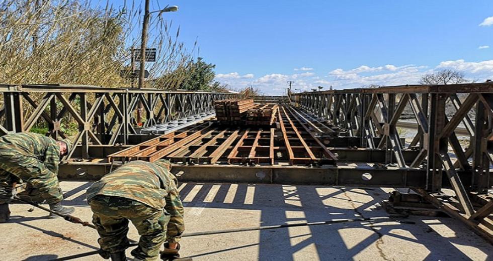 Χανιά: Σε ένα μήνα η στρατιωτική γέφυρα
