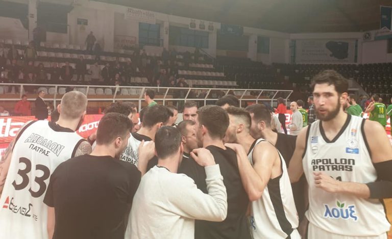 Απόλλων Πάτρας: Μεγάλη νίκη επί του Διαγόρα Δρυοπιδέων