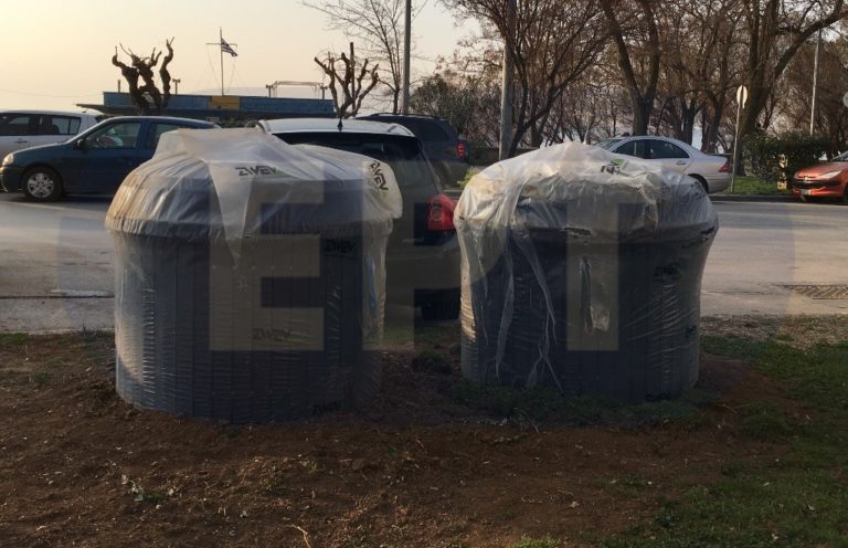 Αλεξανδρούπολη: Οι πρώτοι ημιυπόγειοι κάδοι απορριμμάτων