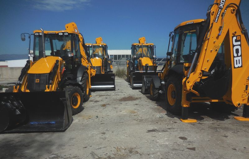 Νέα μηχανήματα έργου (JCB) στον Δήμο Χανίων