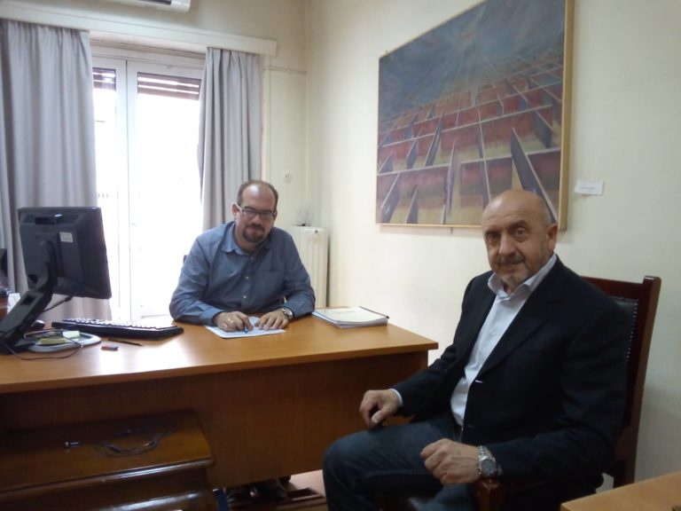 Συναντήσεις του Δημάρχου Σφακίων στο Υπουργείο Εσωτερικών