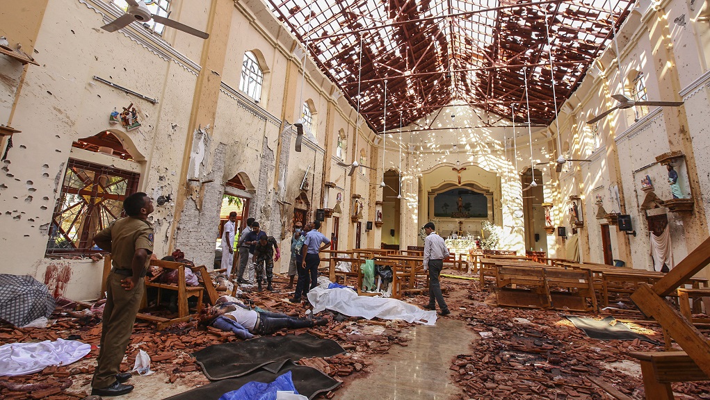 Το ΙΚ ανέλαβε την ευθύνη για τις επιθέσεις στη Σρι Λάνκα (video)