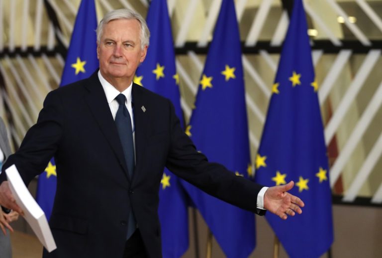 Μπαρνιέ για Brexit: Σημαντική η ερχόμενη εβδομάδα για τις συνομιλίες