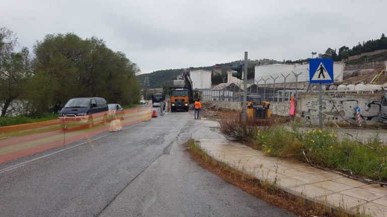Ξεκίνησε η κατασκευή του κυκλικού κόμβου στα Αστέρια