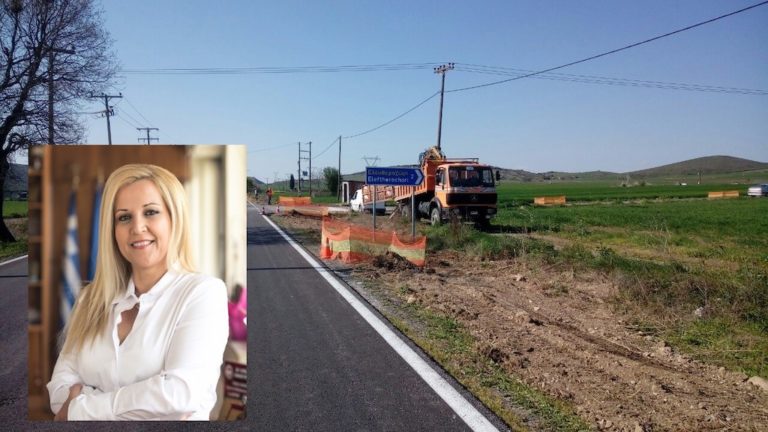Φωτίζεται ο οδικός κόμβος της Αργαλαστής