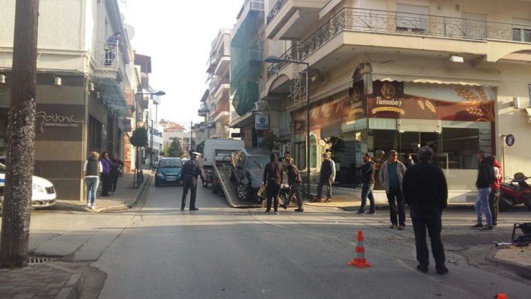 Τρίπολη : Τρελή πορεία οχήματος στη Γρηγορίου Λαμπράκη