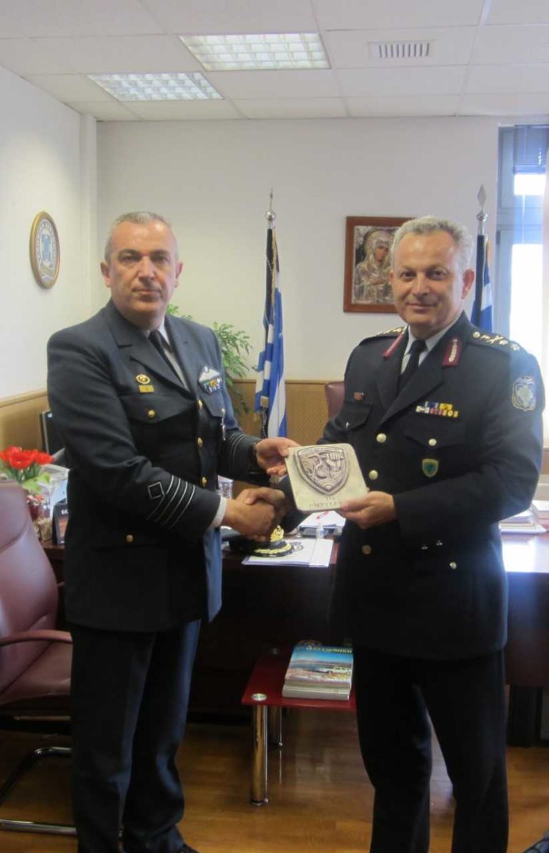Συνάντηση του διοικητή της 110 Π.Μ. με τον “Θεσσαλάρχη” της ΕΛ.ΑΣ.