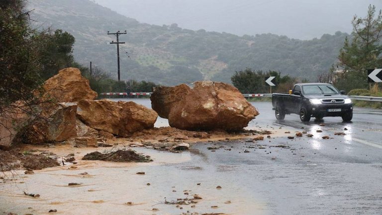 Εγκριση για αποκατάσταση ζημιών στο οδικό δίκτυο του Ρεθύμνου