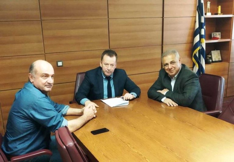 Συνάντηση Β. Κόκκαλη με τον πρόεδρο του ΕΛΓΑ