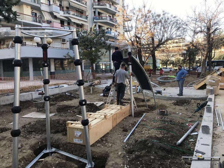 Eγκαινιάζεται την Κυριακή η  παιδική χαρά  στην πλατείας Αβέρωφ