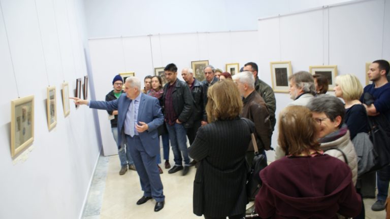Εγκαινιάστηκε στην Καρδίτσα η έκθεση  «Νικόλαος Γύζης : τα σχέδια»