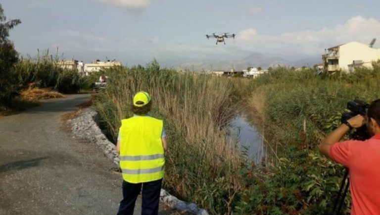 Drones και αμφίβια οχήματα στη “μάχη” κατά των κουνουπιών