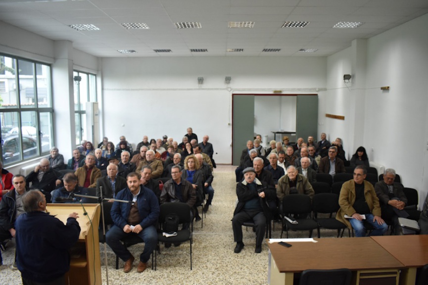 Στους συνταξιούχους μίλησαν Τσαπλές και Κρίκης