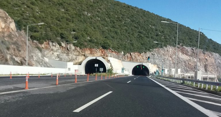Κυκλοφοριακές ρυθμίσεις στη σήραγγα Αρτεμισίου Αρκαδίας