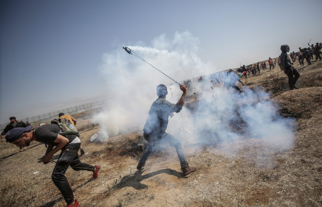 Διαδηλώσεις στη Λωρίδα της Γάζας για την 71η επέτειο της “Νάκμπα”- 47 Παλαιστίνιοι τραυματίστηκαν από τον ισραηλινό στρατό