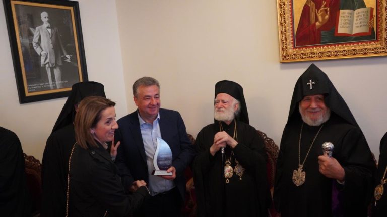 Κρήτη: Στην Αρχιεπισκοπή ο Πατριάρχης Αρμενίων   Καρεκίν ΙΙ