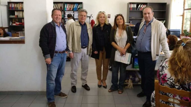 Επίσκεψη Απ. Παπαδούλη στην ΕΑΣ Πηλίου