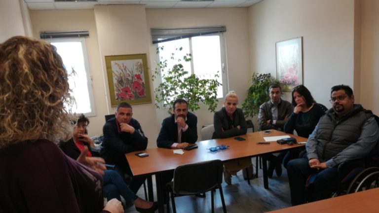 Επισκέψεις της Δωροθέας Κολυνδρίνη σε Δημόσιες Υπηρεσίες