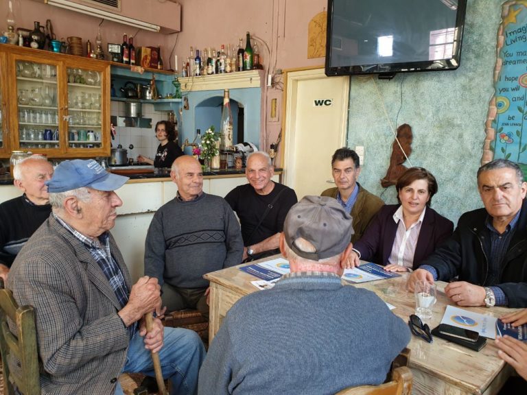Περιοδεία Χ.Καλογήρου σε χωριά της Λέσβου