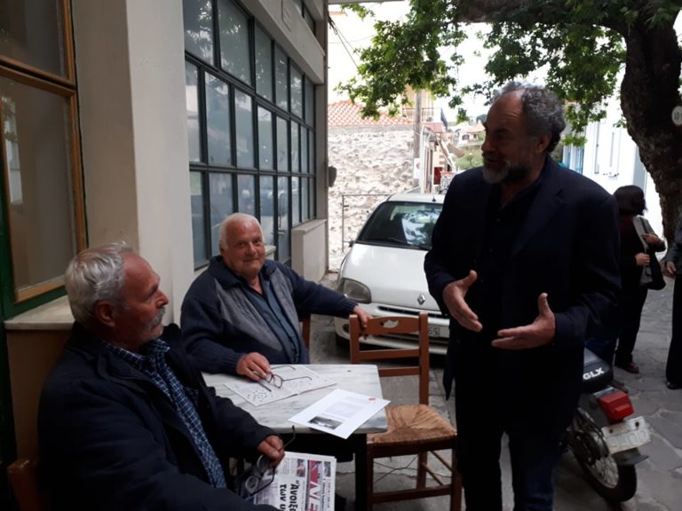 Σε Σκαλοχώρι, Φίλια, Ανεμώτια και Μεσότοπο ο Γιάννης Συκάς