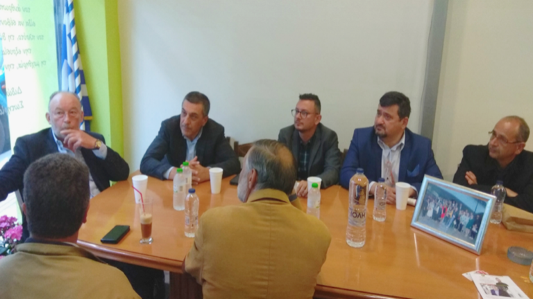 Περιοδεία Δημ. Κουρέτα στον Αλμυρό