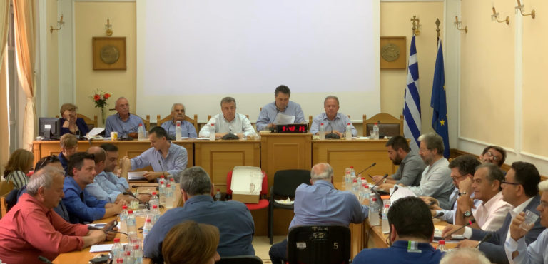 Ευχαριστίες Αρναουτάκη στην πρώτη συνεδρίαση του Περιφερειακού (audio-video)