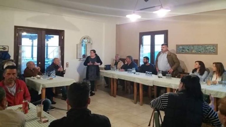 Περιοδεία Μιχ. Μιτζικού σε Πρόπαν και Λαμπινού