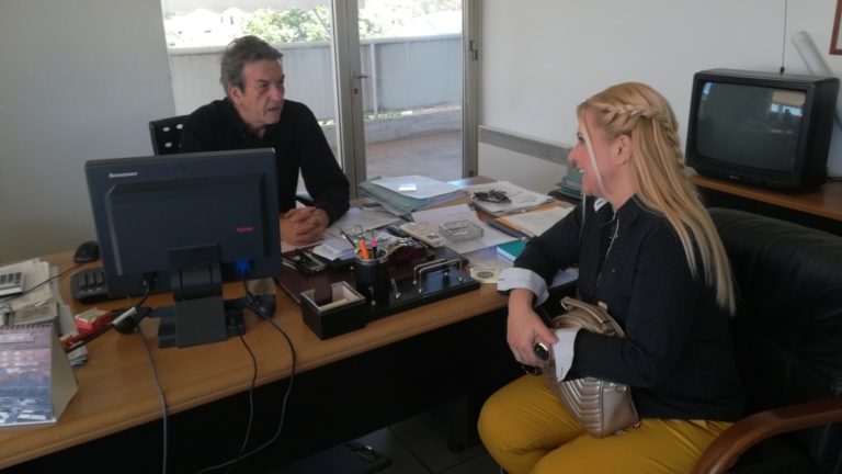 Επίσκεψη της Δωρ. Κολυνδρίνη σε Δημόσιες Υπηρεσίες