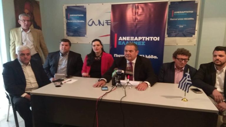 Ντιμπέιτ όλων των πολιτικών αρχηγών ζήτησε από την Καρδίτσα ο Π. Καμμένος