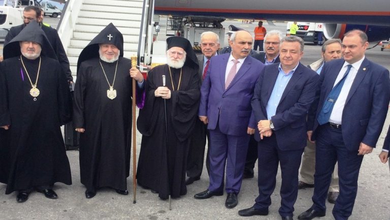 Ο Πατριάρχης των Αρμενίων στο Ηράκλειο