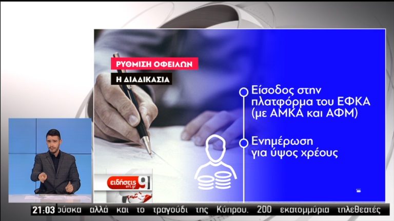 Σε δύο πλατφόρμες η ρύθμιση χρεών προς Εφορία και Ταμεία (video)