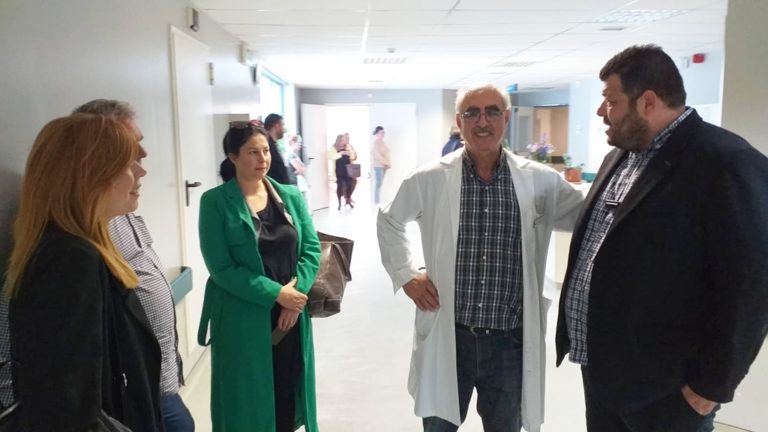 Κέρκυρα: Επίσκεψη Αλεξάκη σε Νοσοκομείο και Κ.Υ. Αγ. Μάρκου